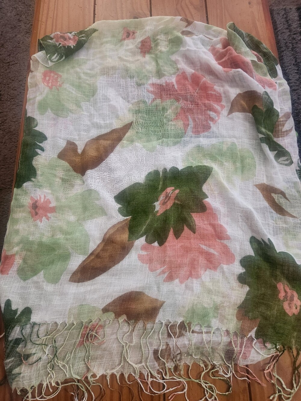 Floral Scarf Multi Color